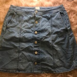 Size 10 jeans skirt, brand: A new Day, Denim